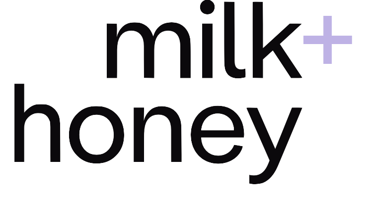Das Logo der milk + honey solutions GmbH